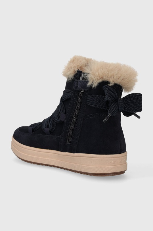 Lány Geox gyerek télicipő velúrból J36CVA.00022.28.35 sötétkék