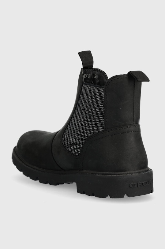 Chlapec Detské zimné semišové topánky Geox J36EXB 00045 J SHAYLAX J36EXB.00045.32.35 čierna
