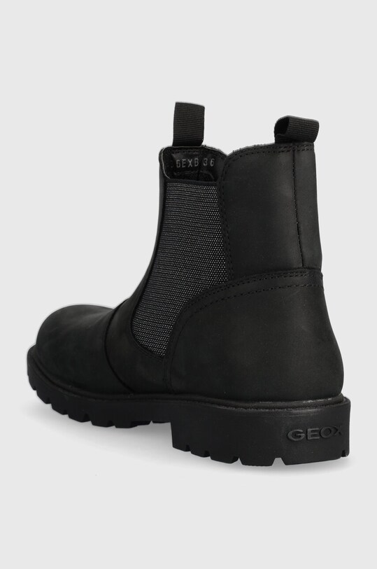 Băieți Geox cizme de iarna pentru copii din piele intoarsa J36EXB 00045 J SHAYLAX J36EXB.00045.36.39 negru