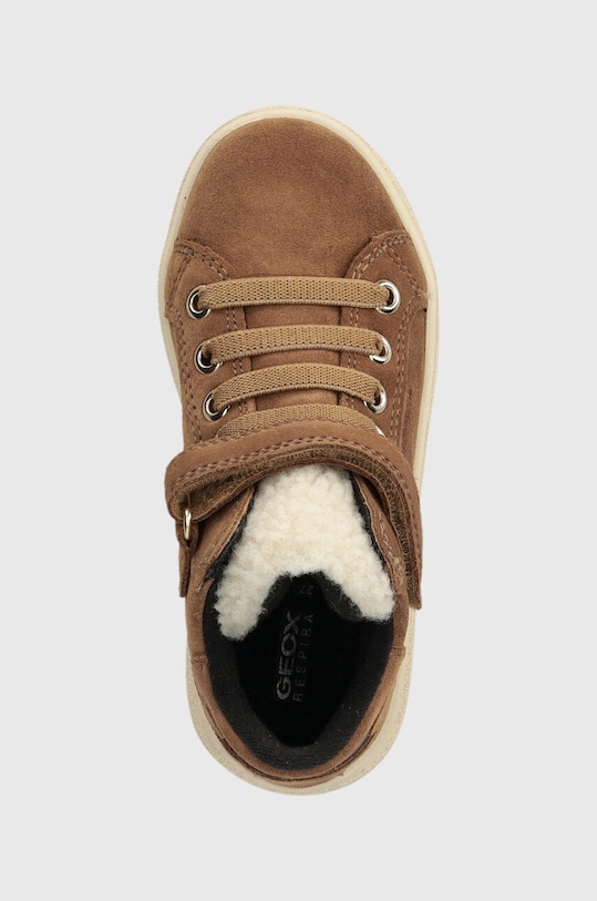 Geox gyerek velúr sportcipő J36HYC 022BH J THELEVEN WPF barna J36HYC.022BH.24.27