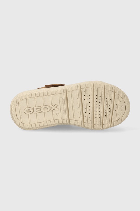 Geox gyerek velúr sportcipő J36HYC 022BH J THELEVEN WPF J36HYC.022BH.24.27 barna