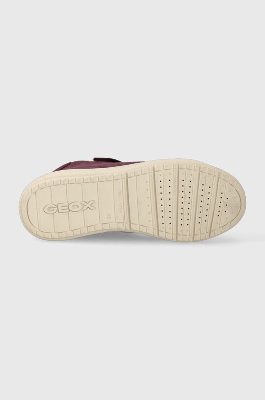 Detské semišové tenisky Geox J36HYC 022BH J THELEVEN WPF J36HYC.022BH.28.35 fialová