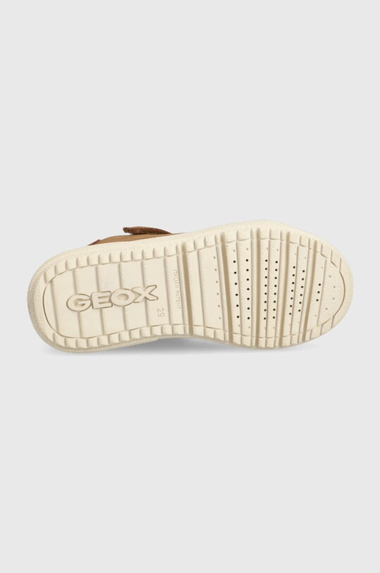 Geox sneakersy zamszowe dziecięce J36HYC 022BH J THELEVEN WPF J36HYC.022BH.28.35 brązowy