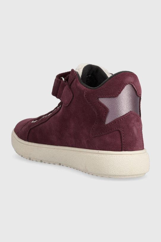 Chłopiec Geox sneakersy zamszowe dziecięce J36HYC 022BH J THELEVEN WPF J36HYC.022BH.36.39 fioletowy