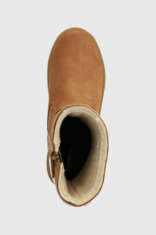 Geox gyerek télicipő velúrból barna J36HYD.022BH.36.39