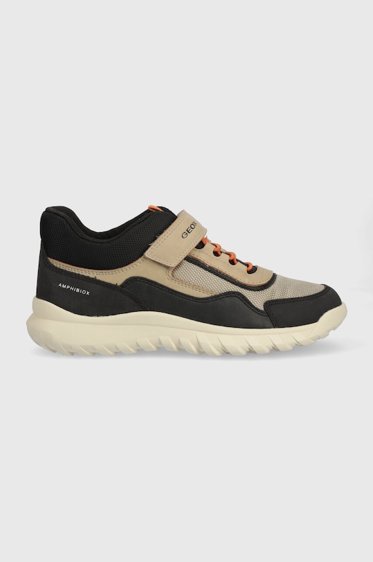 Dětské sneakers boty Geox imitace kůže béžová J36L0B.0MEFU.28.35