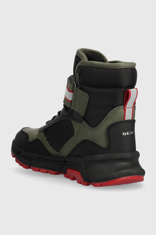 CHLAPEC Dětské zimní boty Geox J36LCD 0MEFU J FLEXYPER PLUS J36LCD.0MEFU.28.35 zelená