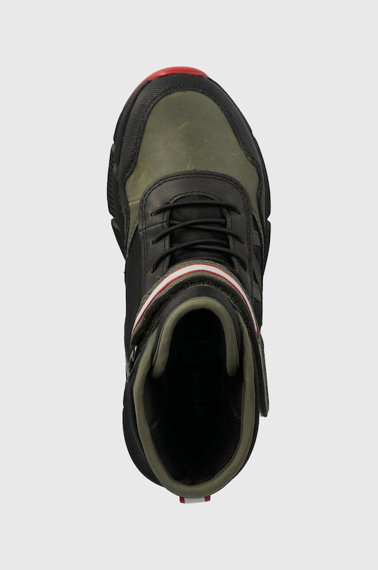 Dětské zimní boty Geox J36LCD 0MEFU J FLEXYPER PLUS zelená J36LCD.0MEFU.28.35