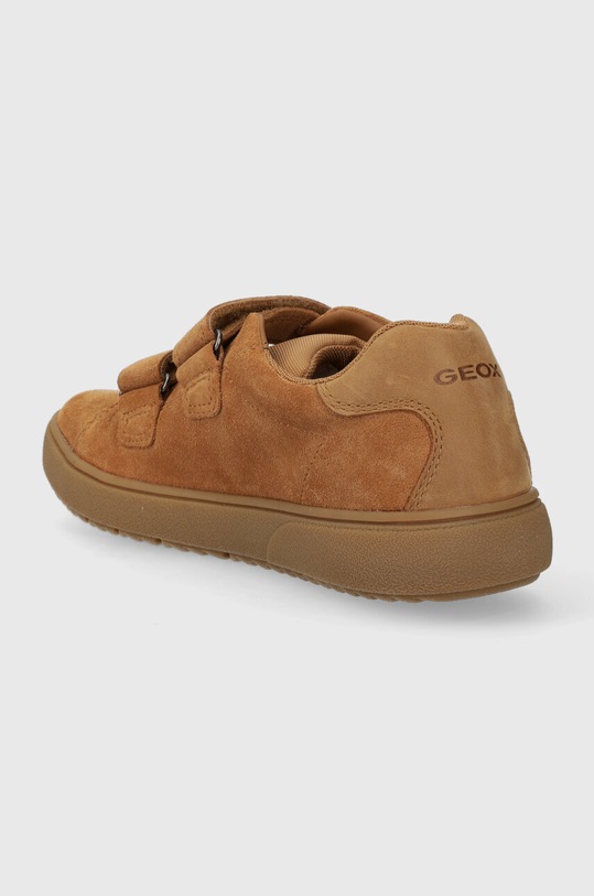 Băieți Geox sneakers de piele întoarsă pentru copii J36LDD.022FU.36.41 maro