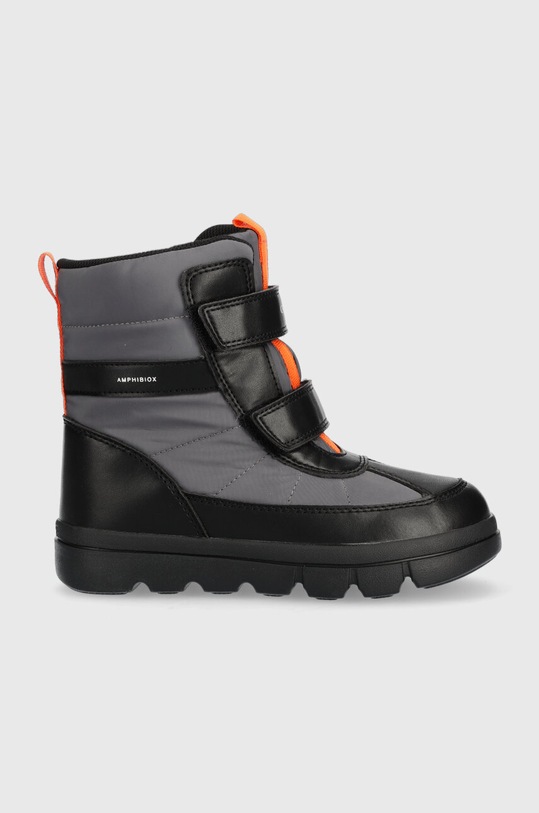 Geox gyerek téli csizma J36LFB 0FU54 J WILLABOOM B AB textil fekete J36LFB.0FU54.28.35