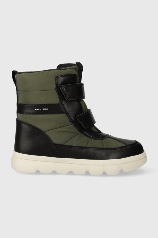 Geox gyerek téli csizma J36LFB 0FU54 J WILLABOOM B AB textil zöld J36LFB.0FU54.36.39
