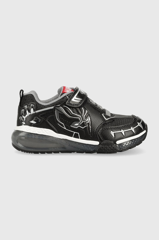 Geox sneakers pentru copii x Marvel textil negru J36FEB.0FU50.28.31
