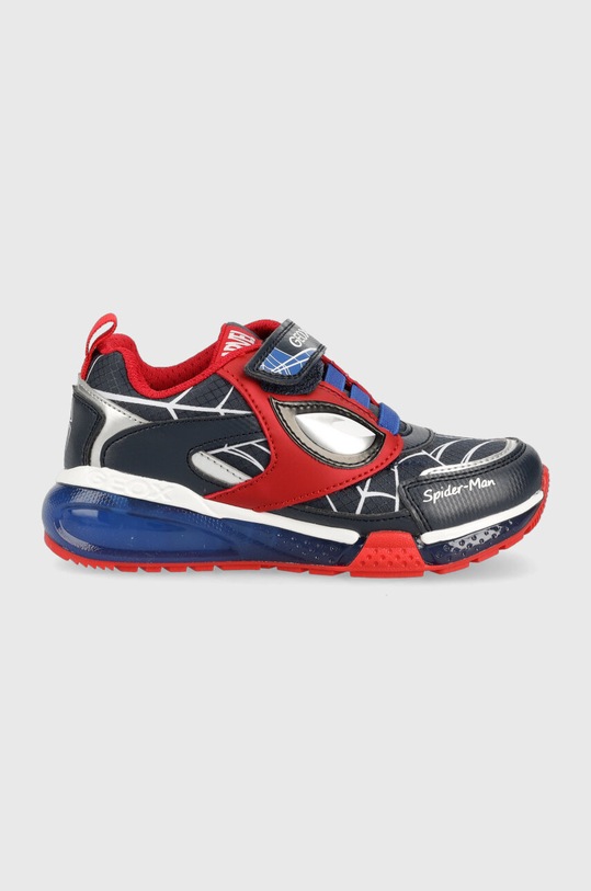 Dětské sneakers boty Geox x Marvel imitace kůže námořnická modř J36FED.0FUCE.28.31