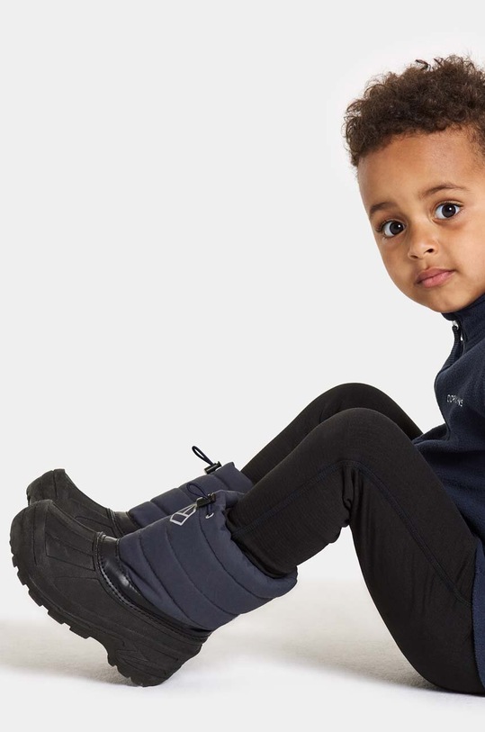 Chłopiec Didriksons śniegowce dziecięce LUMI KIDS BOOTS 504909 granatowy