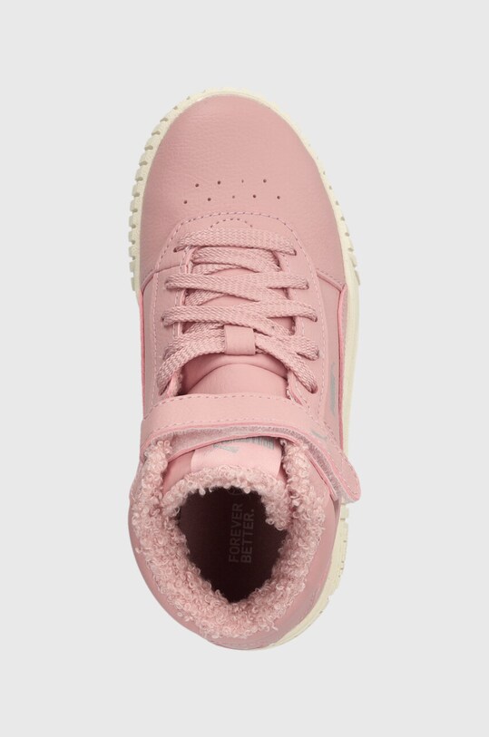 Puma sneakersy dziecięce Carina 2.0 Mid WTR PS różowy 387382