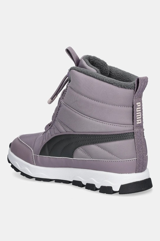Chłopiec Puma buty zimowe dziecięce Evolve Boot Jr 392644 fioletowy