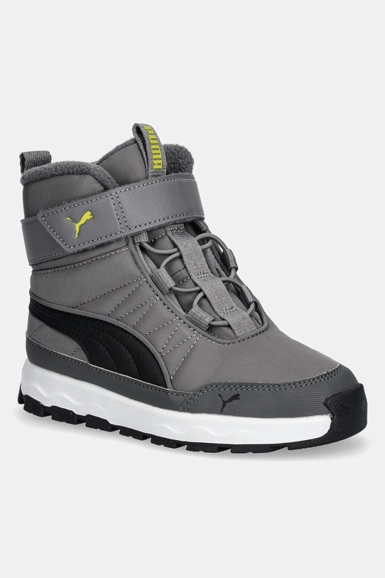 Puma śniegowce dziecięce Evolve Boot AC+ PS ocieplane szary 392645