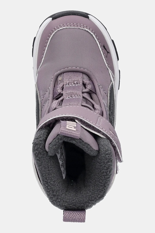 Puma buty zimowe dziecięce Evolve Boot AC+ Inf fioletowy 392646