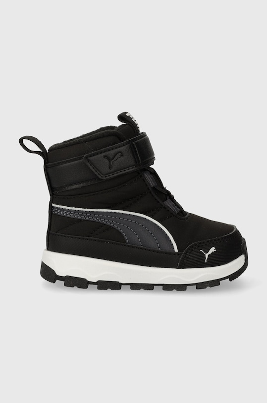 Dječje zimske čizme Puma Evolve Boot AC+ Inf s toplom postavom crna 392646