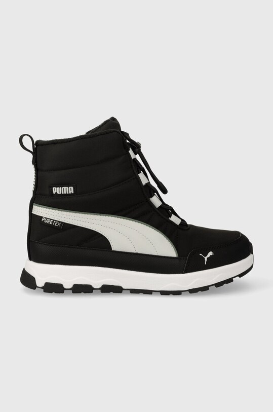 Puma cizme de iarna pentru copii Evolve Boot Puretex Jr usor izolat negru 392647
