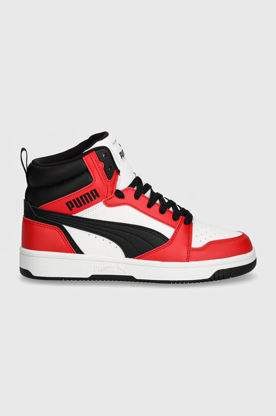Puma sneakers pentru copii Rebound V6 Mid Jr 393831 rosu AW24