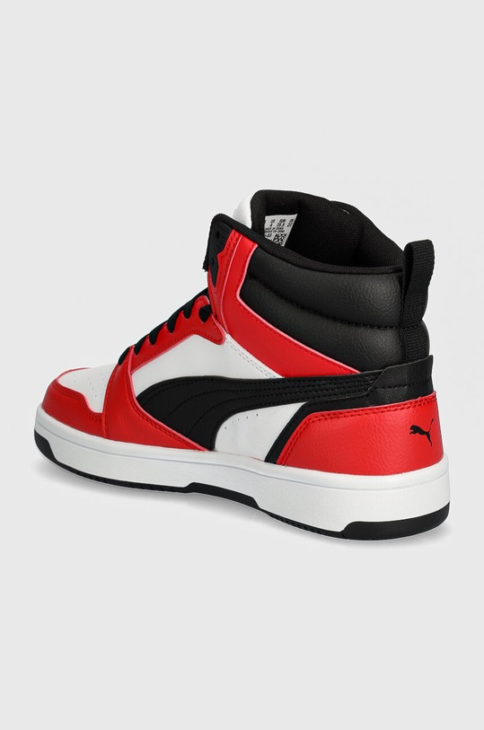 Băieți Puma sneakers pentru copii Rebound V6 Mid Jr 393831 rosu