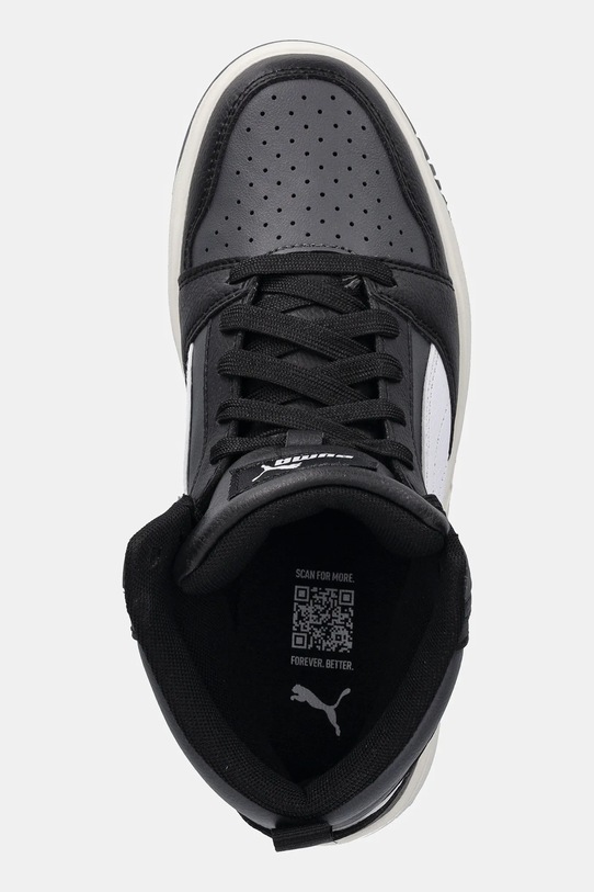 Παιδικά sneakers Puma Rebound V6 Mid Jr μαύρο 393831