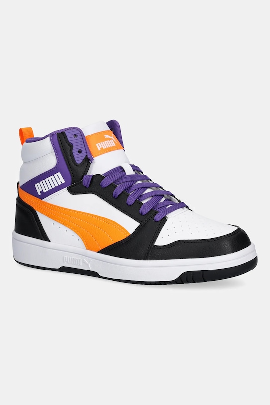 Puma sneakersy dziecięce Rebound V6 Mid Jr Planet friendly multicolor 393831