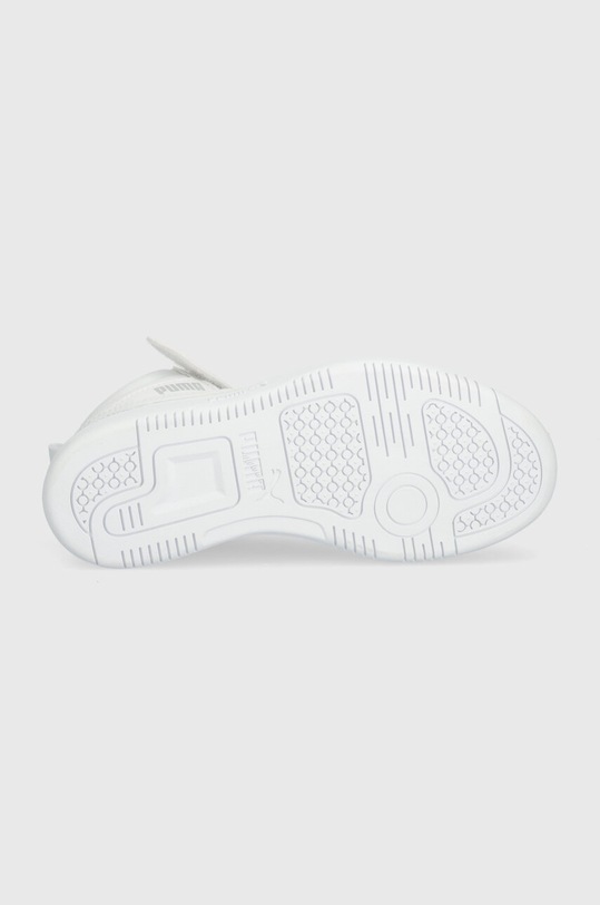 Dětské sneakers boty Puma Rebound V6 Mid AC+ PS 393832 bílá