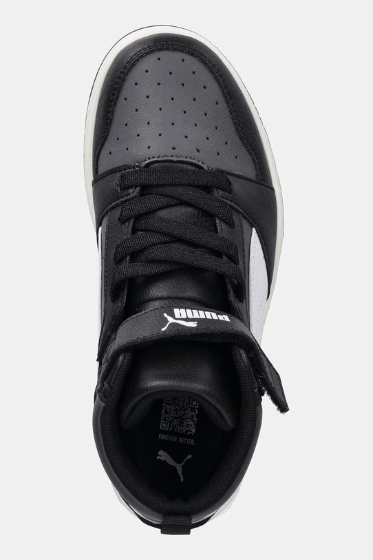 Puma sneakersy dziecięce Rebound V6 Mid AC+ PS czarny 393832