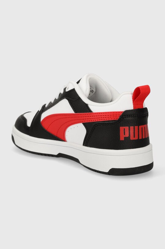 Chłopiec Puma sneakersy dziecięce Rebound V6 Lo Jr 393833 czerwony