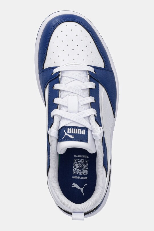 Детские кроссовки Puma Rebound V6 Lo PS голубой 393834