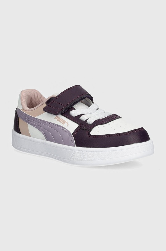 Puma sneakersy dziecięce Caven 2.0 Block AC+ PS Planet friendly fioletowy 394462