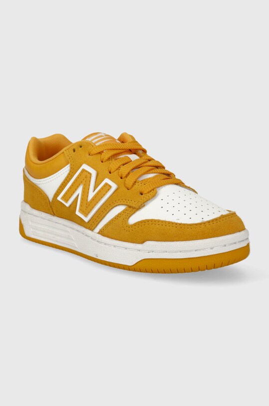 New Balance sneakersy dziecięce GSB480WA GSB480WA żółty AW23
