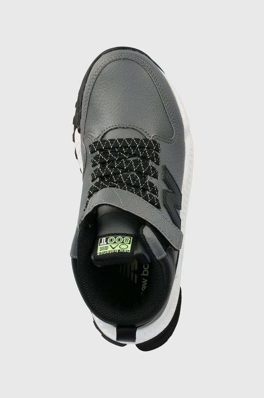 New Balance ghete de iarna pentru copii din piele PT800TG3 gri PT800TG3