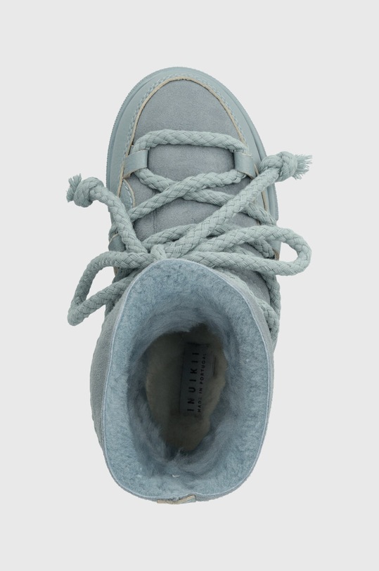 Detské kožené snehule Inuikii modrá 65202.001.30.33