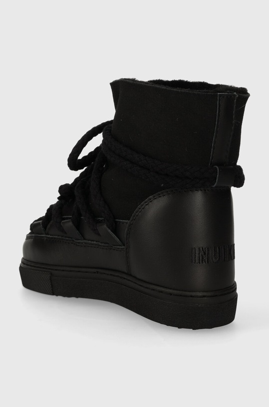 Κοριτσίστικα Παιδικές δερμάτινες μπότες χιονιού Inuikii 65202.001.30.33 μαύρο