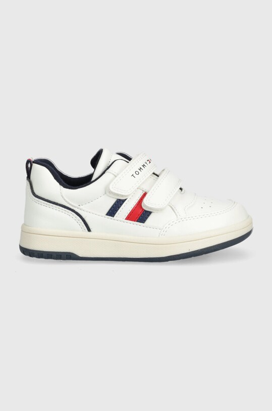 Tommy Hilfiger sneakersy dziecięce imitacja skóry licowej biały T3B9.33101.22.26