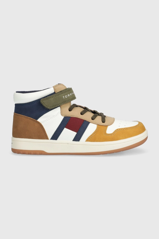 Tommy Hilfiger sneakers pentru copii imitatie de piele intoarsa multicolor T3B9.33103.35.39