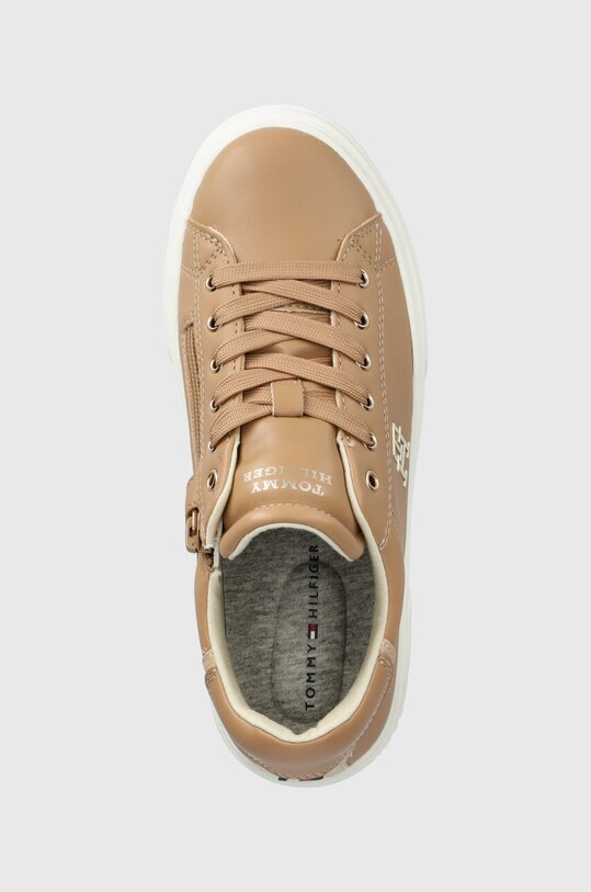 Tommy Hilfiger sneakersy dziecięce brązowy T3A9.32964
