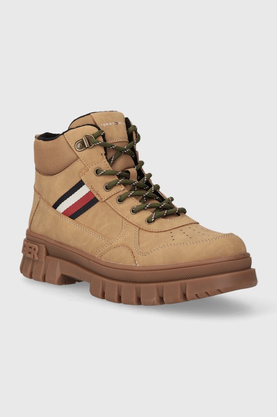 Tommy Hilfiger buty zimowe dziecięce T3B5.33157.35.41 brązowy AW23