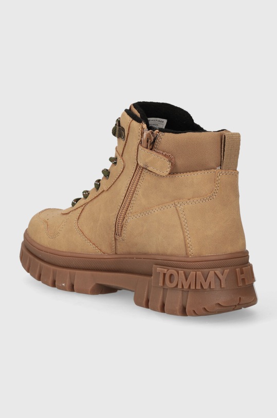 Chłopiec Tommy Hilfiger buty zimowe dziecięce T3B5.33157.35.41 brązowy
