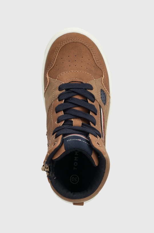 Tommy Hilfiger gyerek sportcipő barna T3X9.33113.30.34