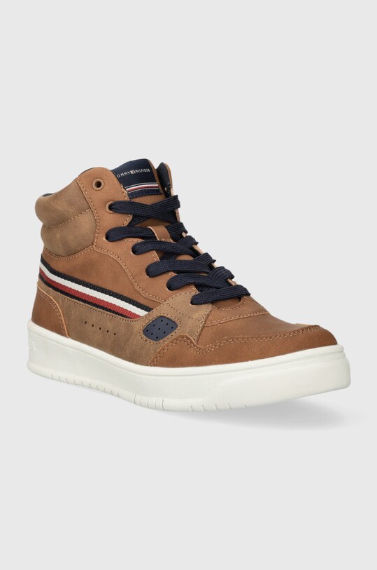 Tommy Hilfiger sneakersy dziecięce T3X9.33113.35.41 brązowy AW23