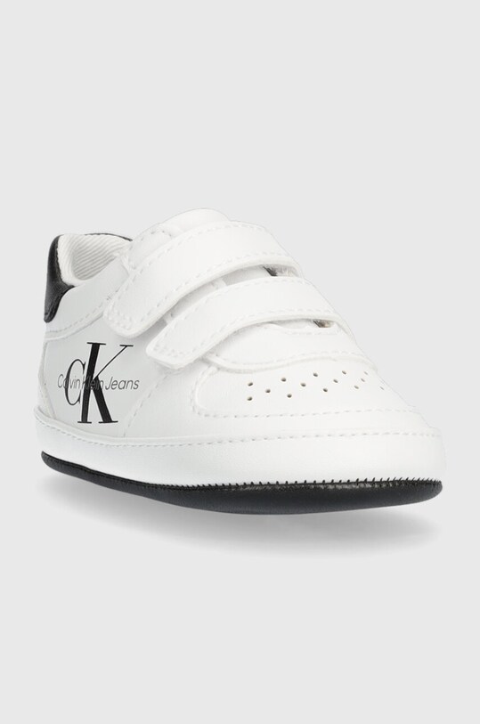 Calvin Klein Jeans pantofi pentru bebelusi V0B4.80715 alb AW23