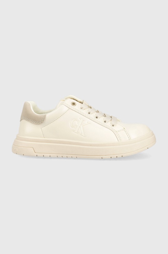 Calvin Klein Jeans sneakersy dziecięce Planet friendly beżowy V3A9.80657.30.34