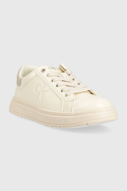 Calvin Klein Jeans sneakersy dziecięce V3A9.80657.30.34 beżowy AW23