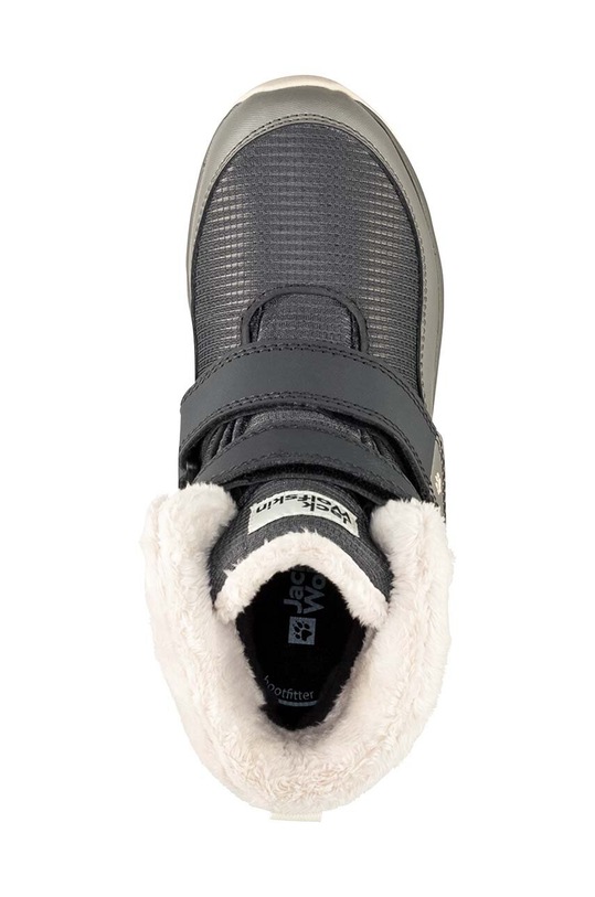 Jack Wolfskin buty zimowe dziecięce POLAR WOLF TEXAPORE MID VC 4036174 szary