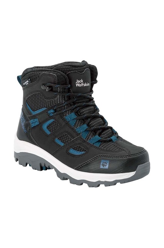 Αγορίστικα Παιδικές χειμερινές μπότες Jack Wolfskin VOJO TEXAPORE MID 4042181.26.33 μαύρο