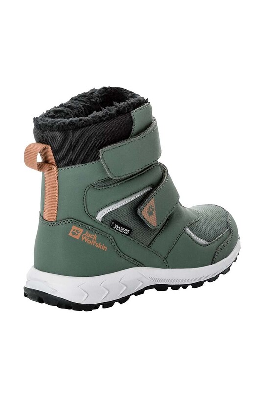Παιδικές χειμερινές μπότες Jack Wolfskin WOODLAND WT TEXAPORE HIGH VC τιρκουάζ 4054001